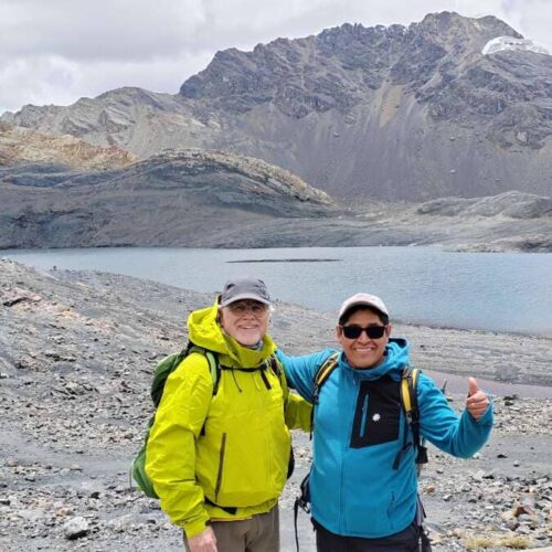 Manantial de Pumapampa en el camino al Glaciar Pastoruri