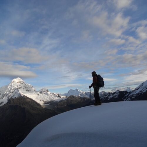 Ascenso al Nevado Mateo desde Huaraz.