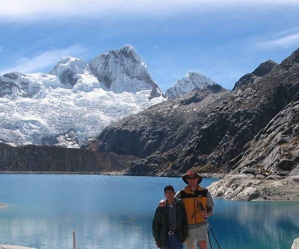 Guided Alpamayo Trekking Tours Peru with certified mountain guides near Alpamayo base camp