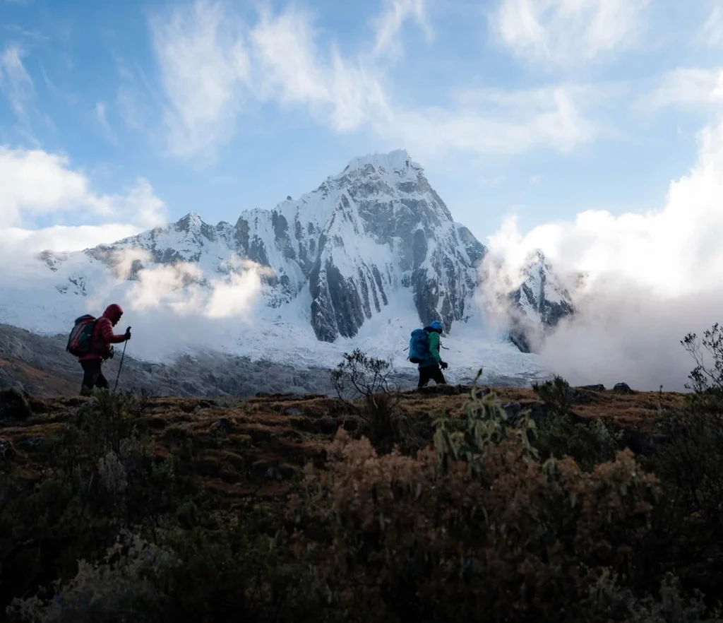 Santa Cruz Trek in Peru's Cordillera Blanca near Huaraz