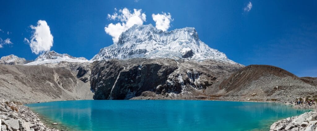 Laguna 69 one day hike in the Peruvian Andes
