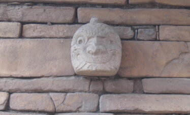 Underground galleries of Chavin de Huantar ruins