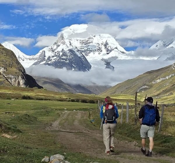 Carhuacocha Lake on the Huayhuash Trek in Peru